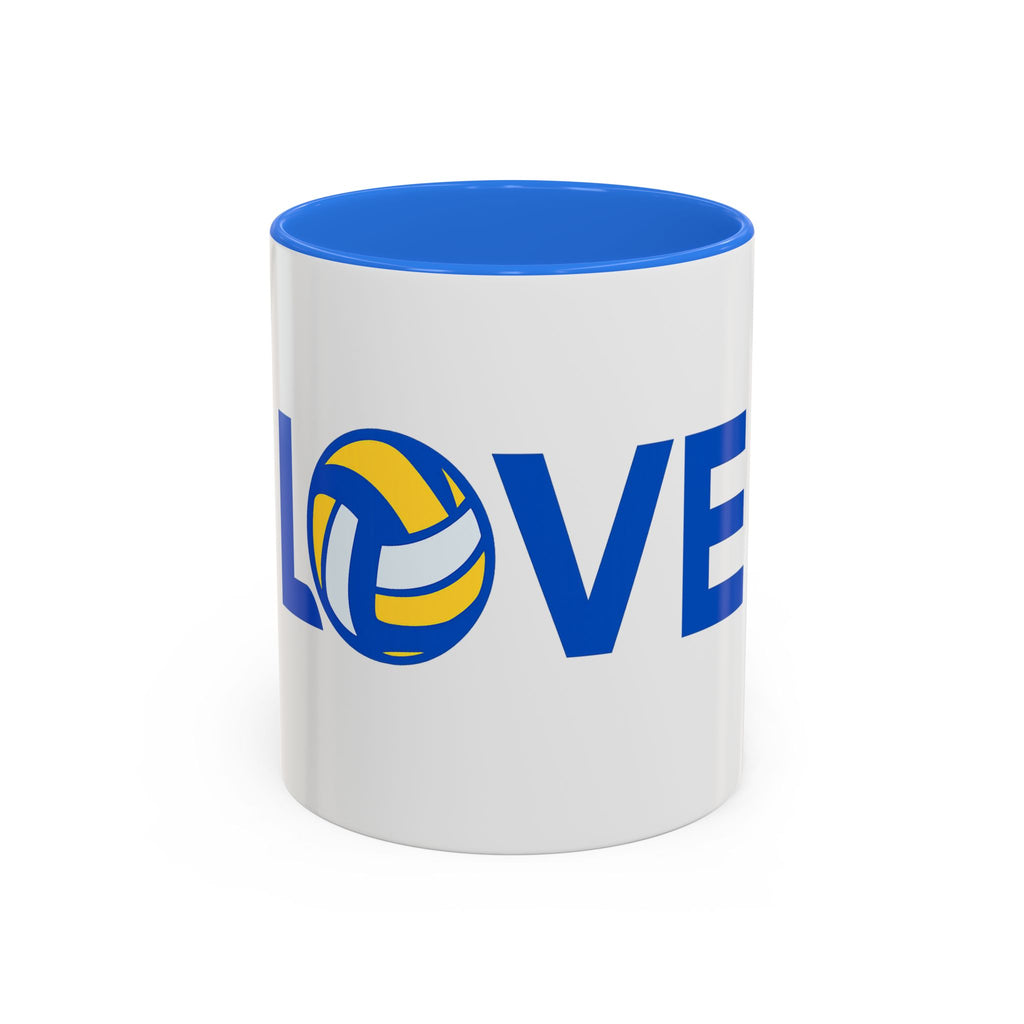 Volleyball Love Mug - 11oz & 15oz Colorful Coffee Cup