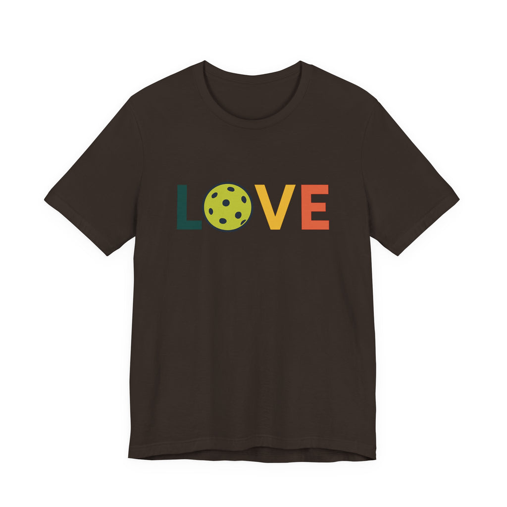 Pickleball Love Tee | Unisex Jersey Short Sleeve Shirt