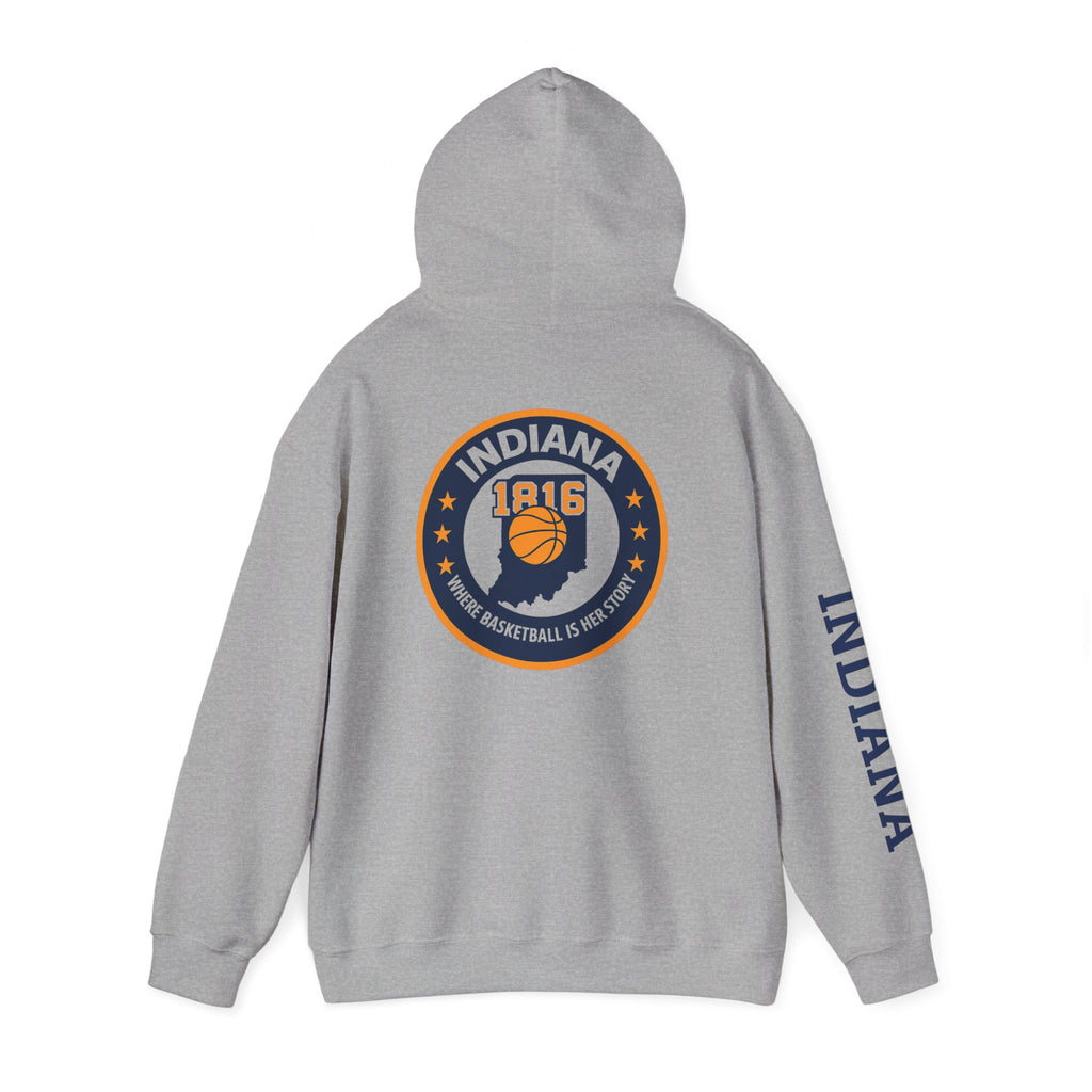 Indiana Basketball Hoodie — 1916 State Pride Pullover