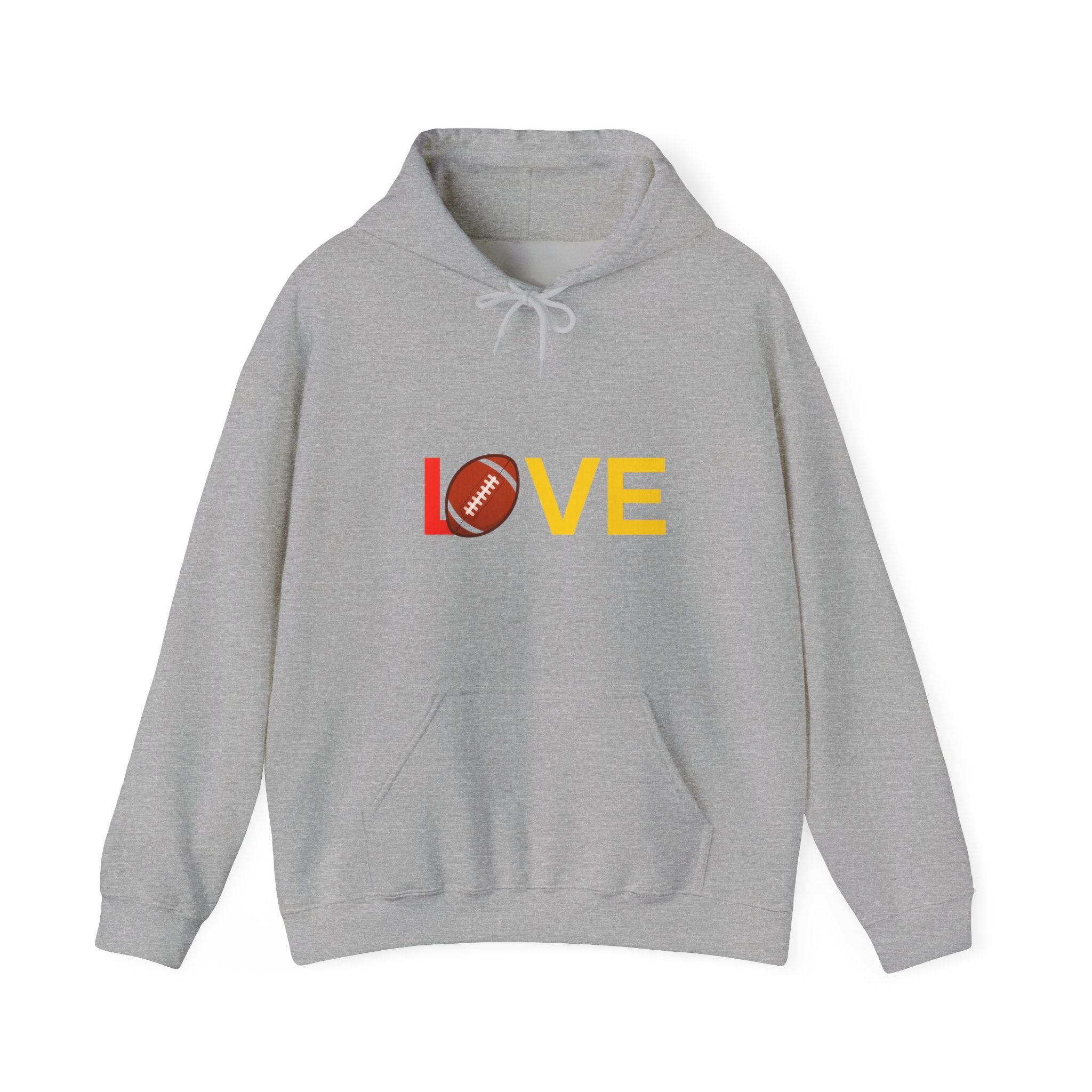 Football Love Hoodie - Heavy Blend