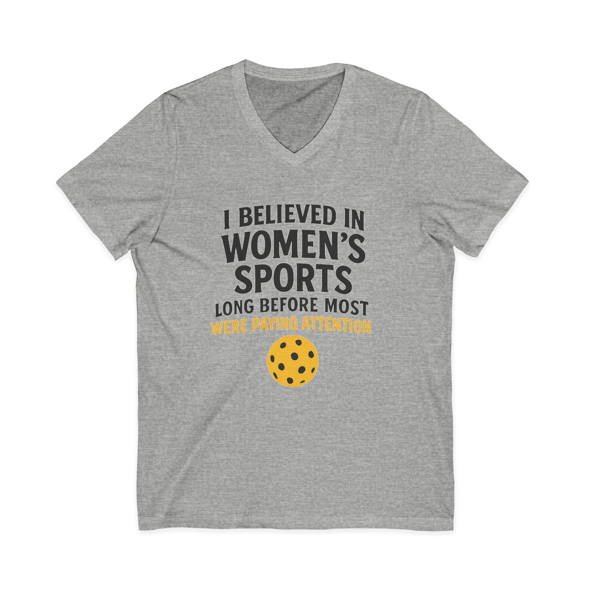 Women's Sports Advocacy V-Neck Tee