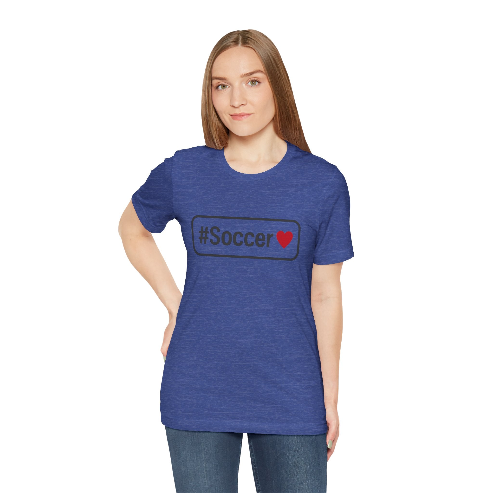 #Soccer Love Unisex Tee – Perfect for Fans
