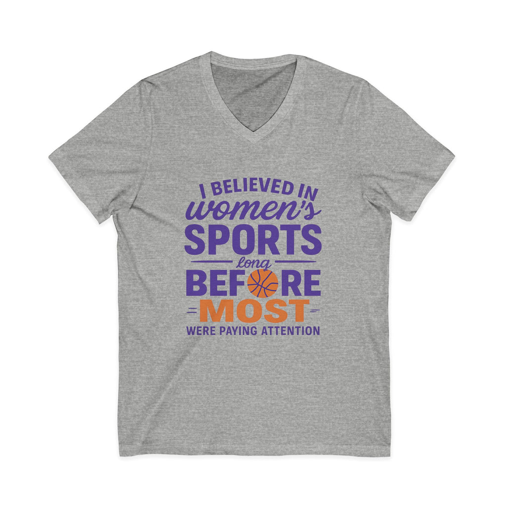 Women's Sports Believer V-Neck Tee
