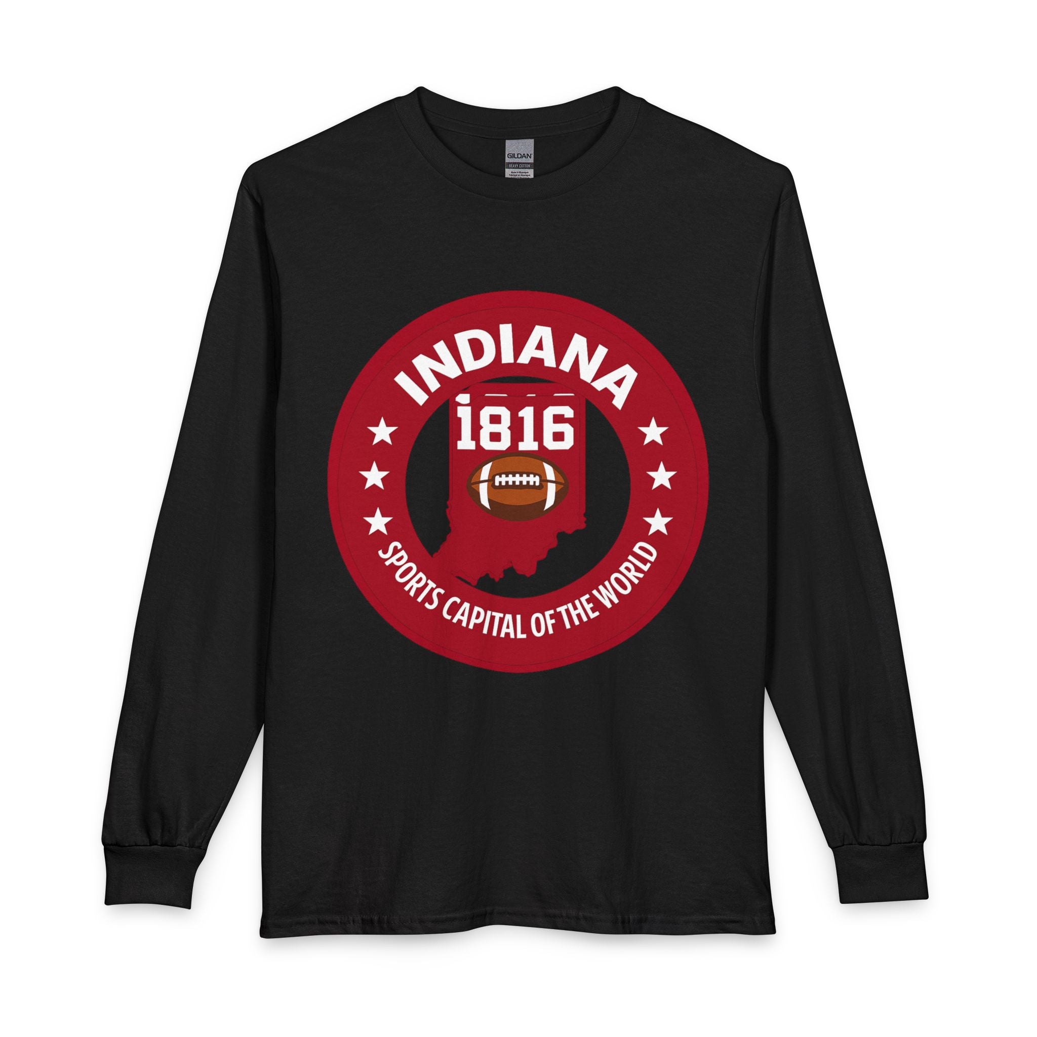 Indiana 1816 Sports Capital Long Sleeve Shirt