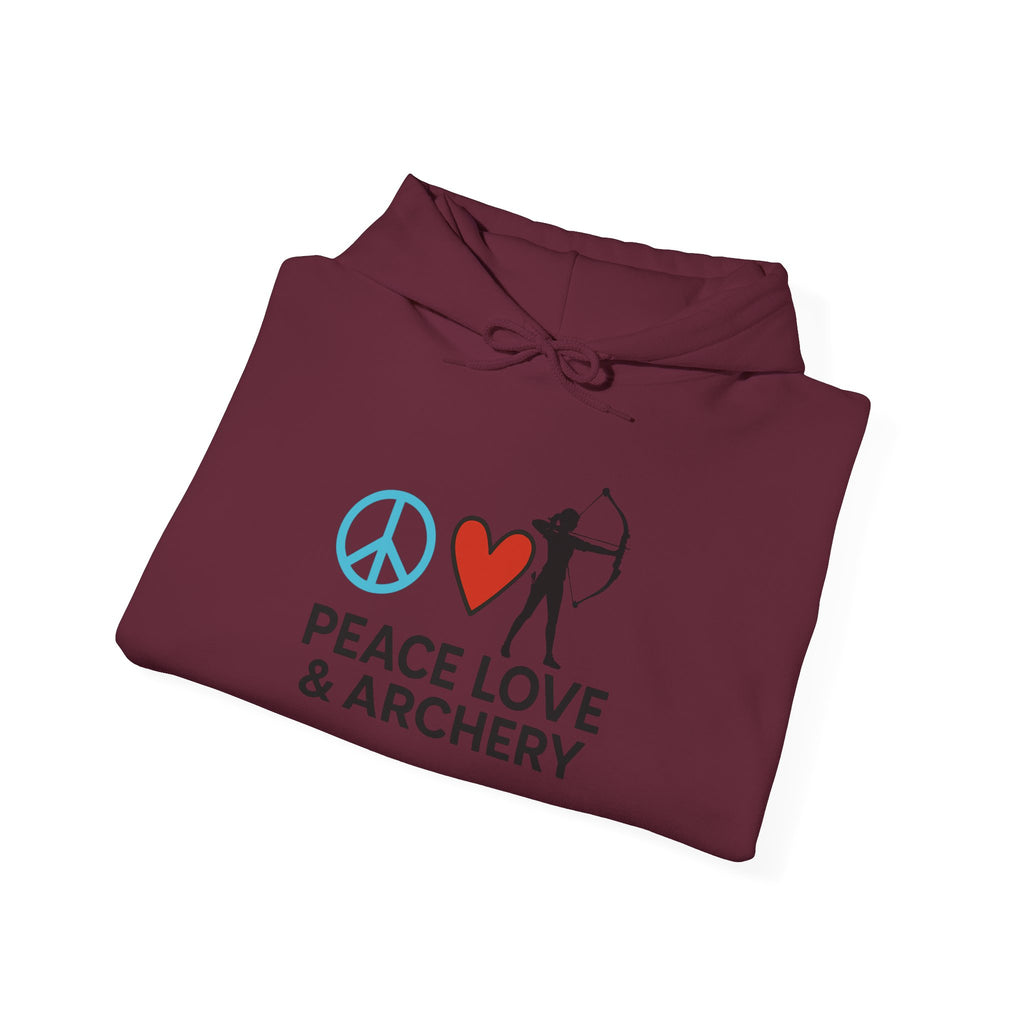 Peace Love & Archery Hoodie