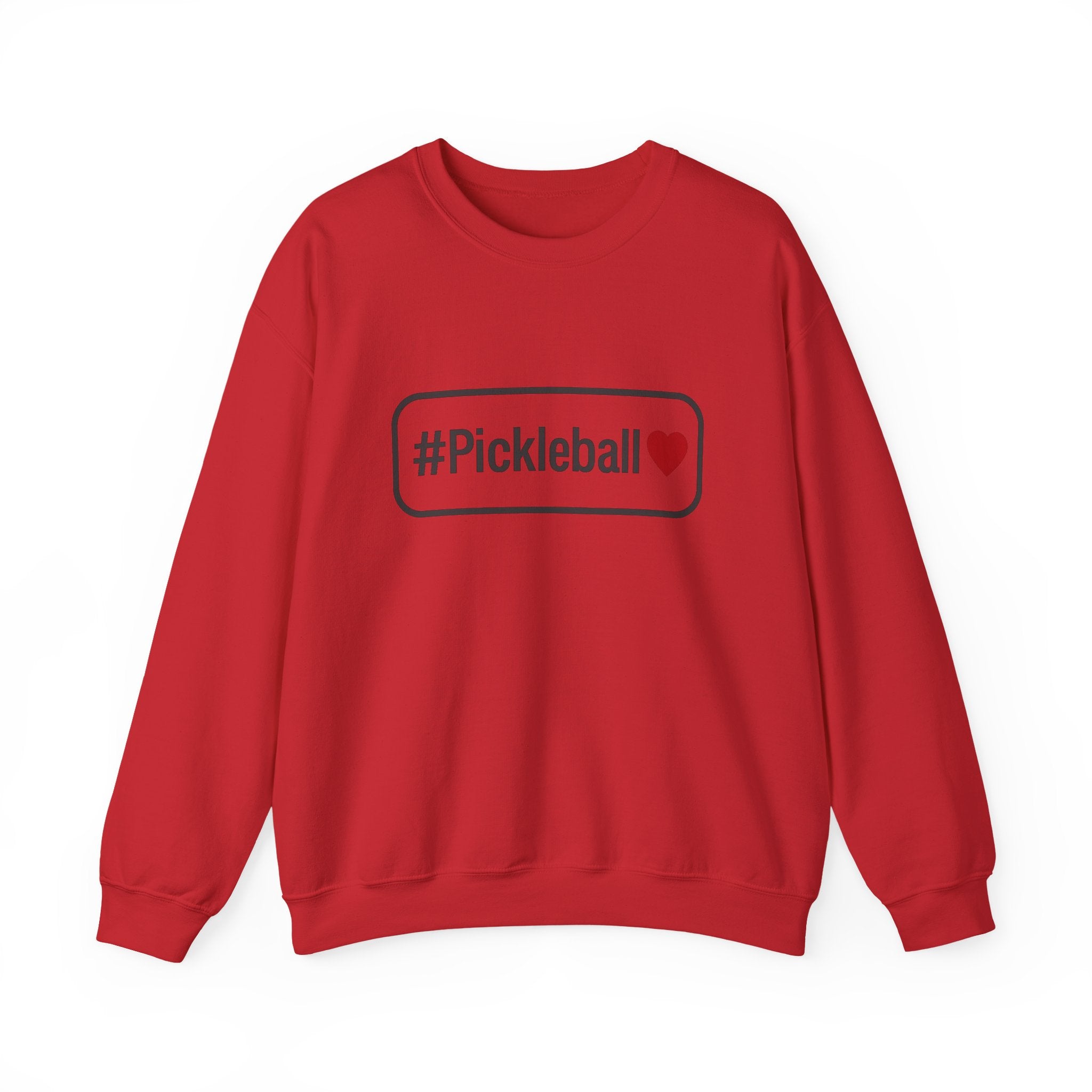 Pickleball Heart Crewneck Sweatshirt