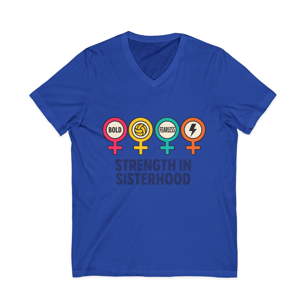 Strength in Sisterhood V-Neck Tee