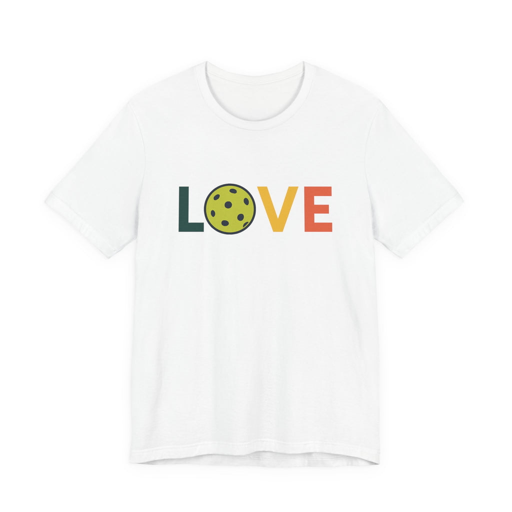 Pickleball Love Tee | Unisex Jersey Short Sleeve Shirt