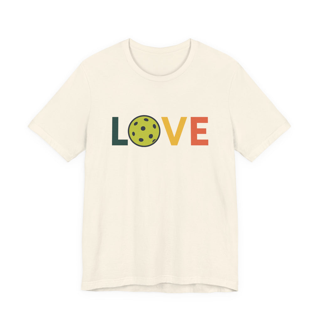 Pickleball Love Tee | Unisex Jersey Short Sleeve Shirt