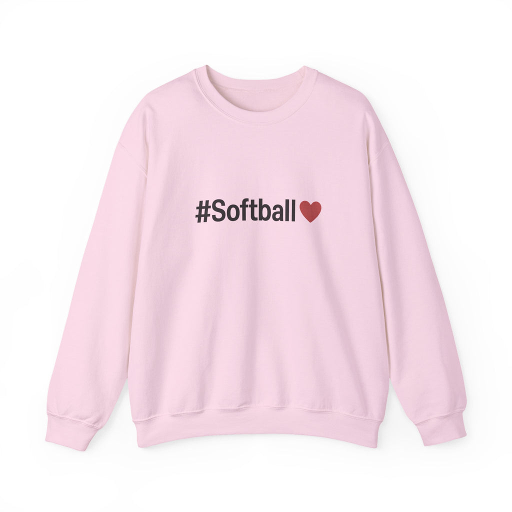 Softball Love Crewneck Sweatshirt
