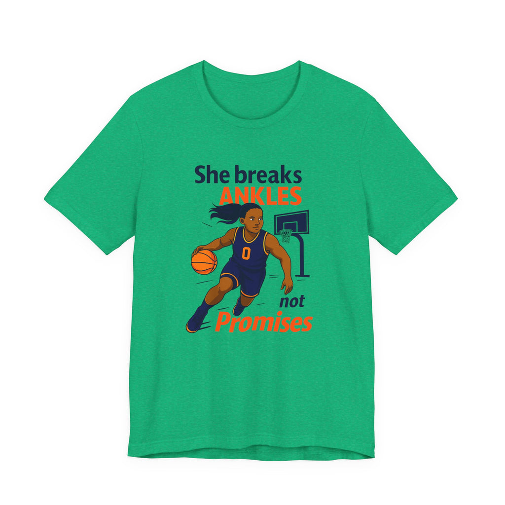 Women's Sports Support Tee - She Breaks Ankle Women's Sports