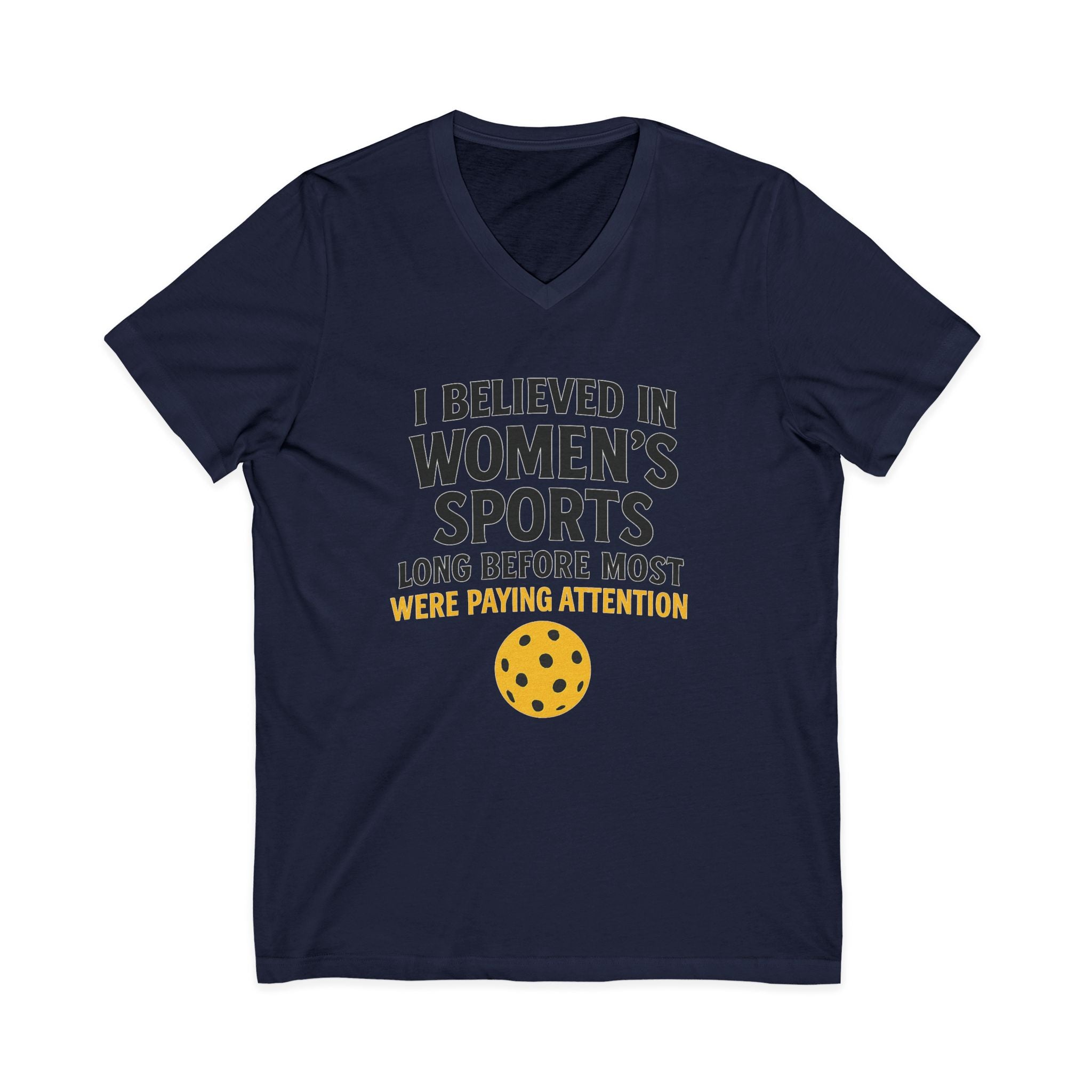 Women's Sports Advocacy V-Neck Tee