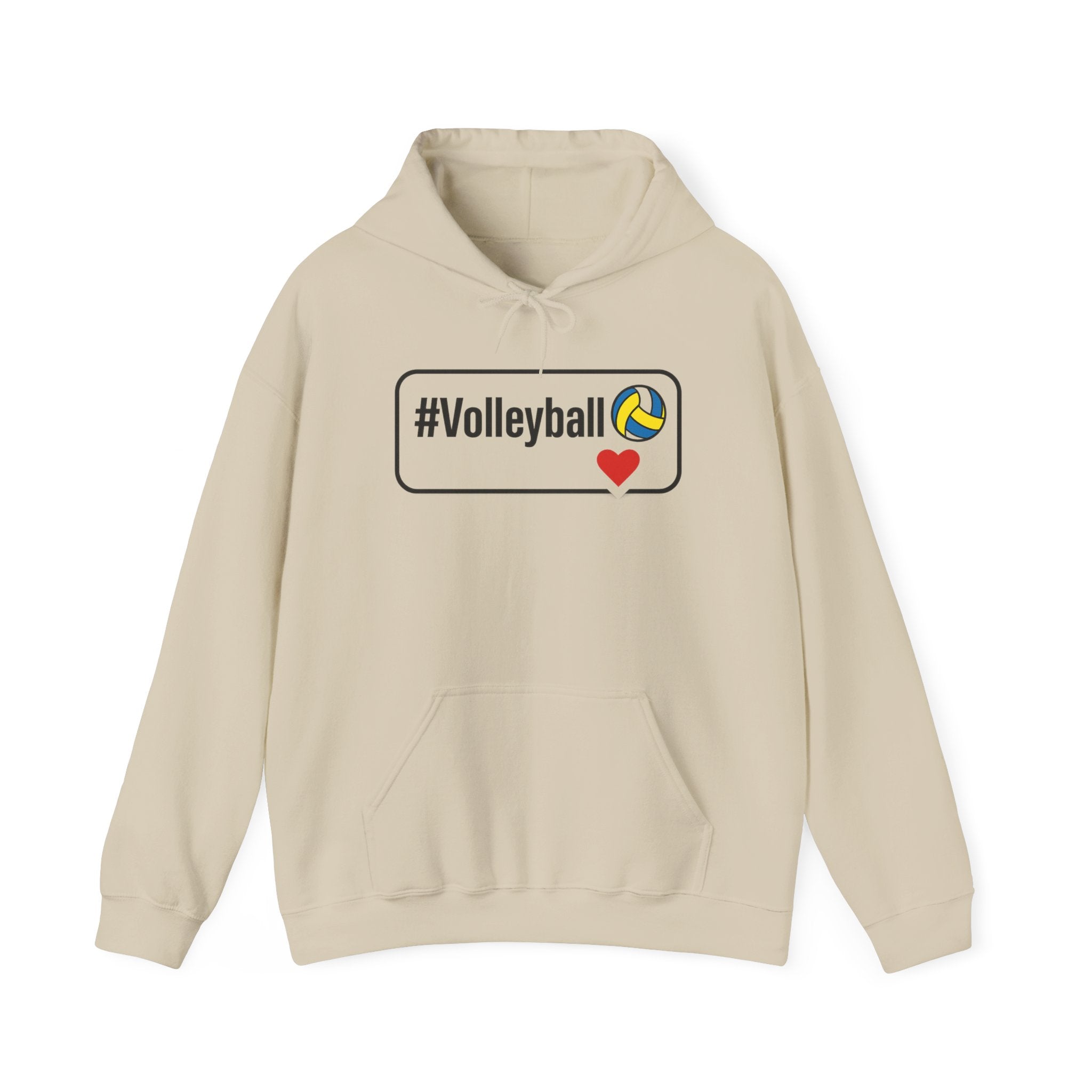 Volleyball Heavy Blend Hoodie