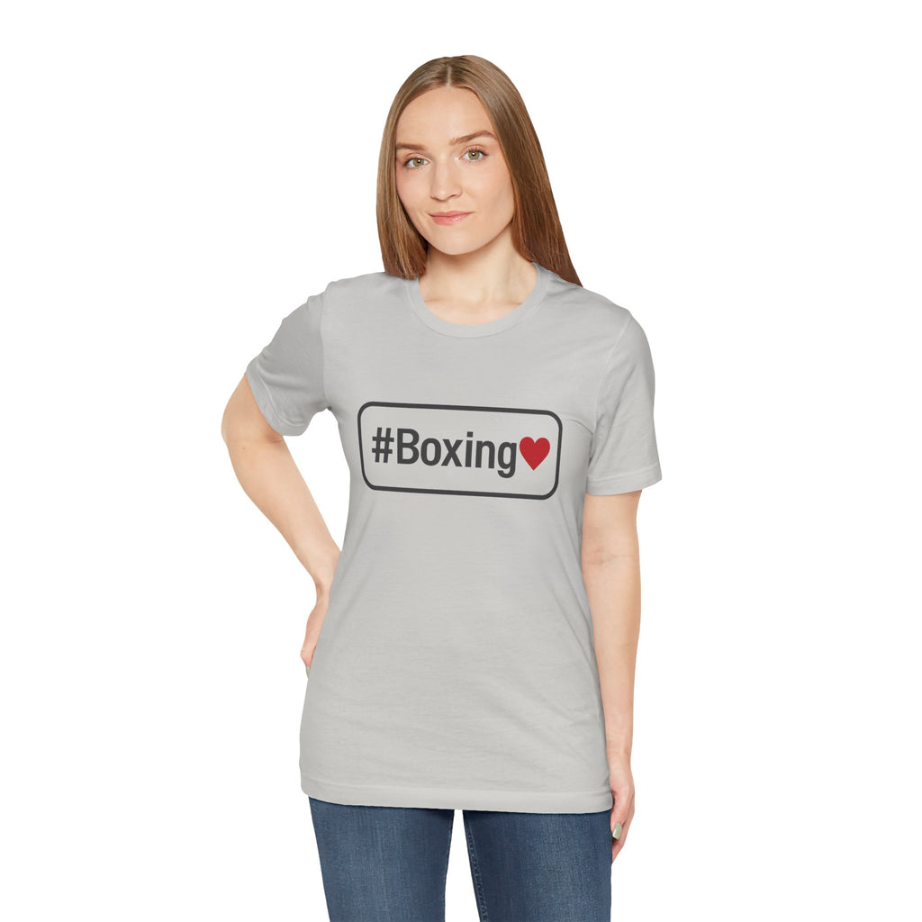 Boxing Heart Unisex Tee, Boxing Shirt