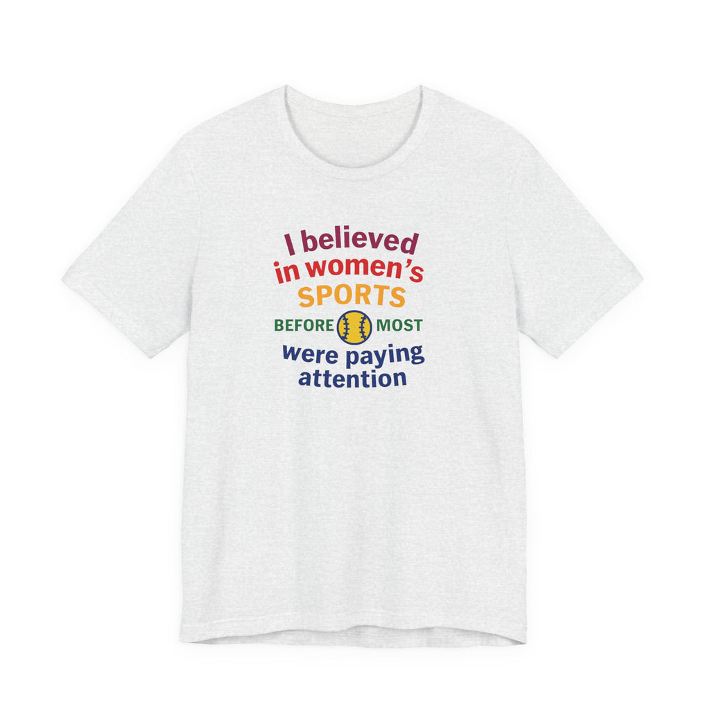 Celebrate Women's Sports Unisex Tee