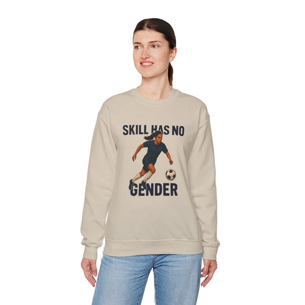 Unisex Heavy Blend™ Crewneck Sweatshirt - Skill Has No Gender
