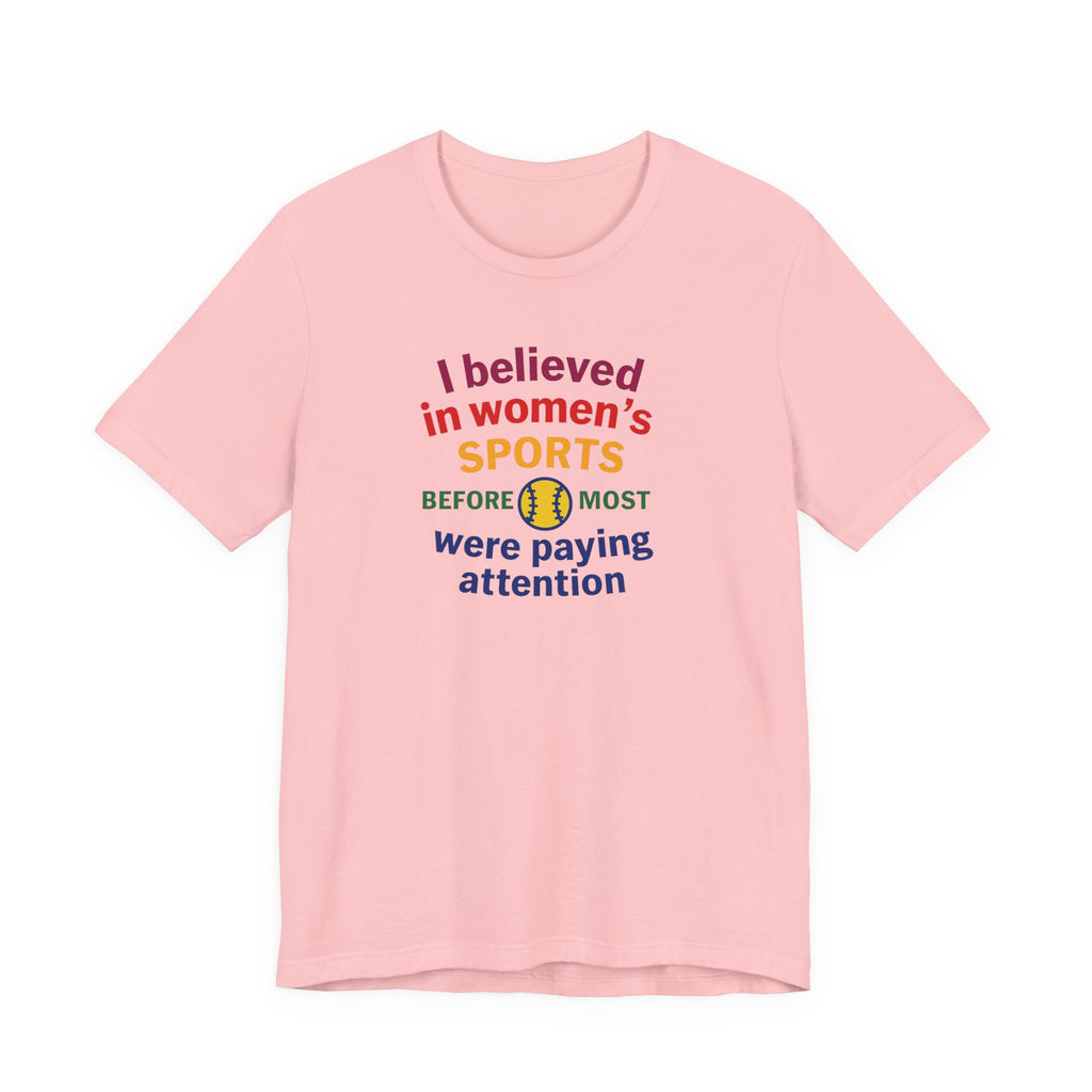 Celebrate Women's Sports Unisex Tee