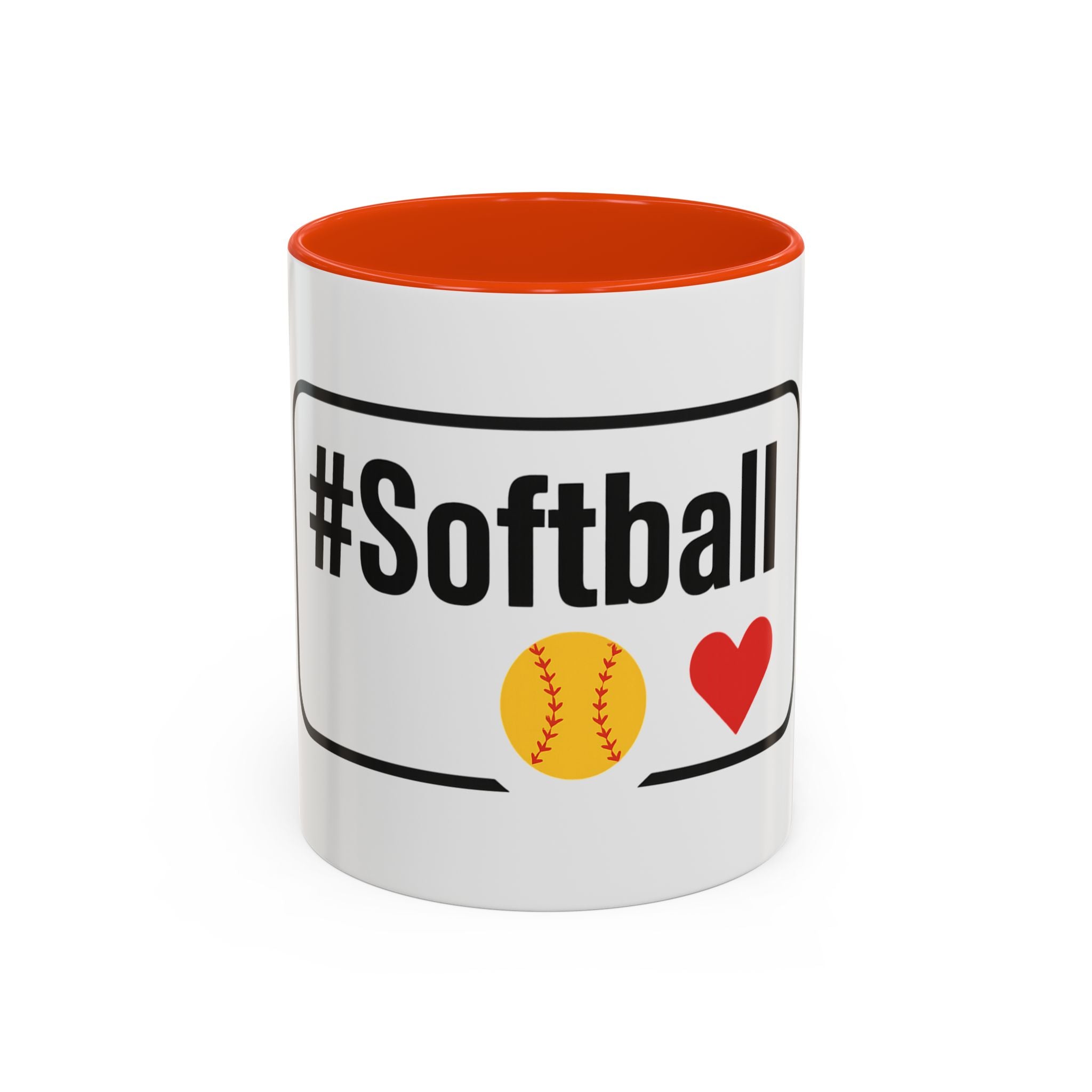 Softball Lover's Colorful Coffee Mug - 11oz & 15oz