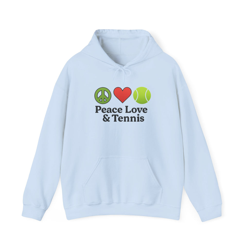 Peace Love & Tennis Hoodie