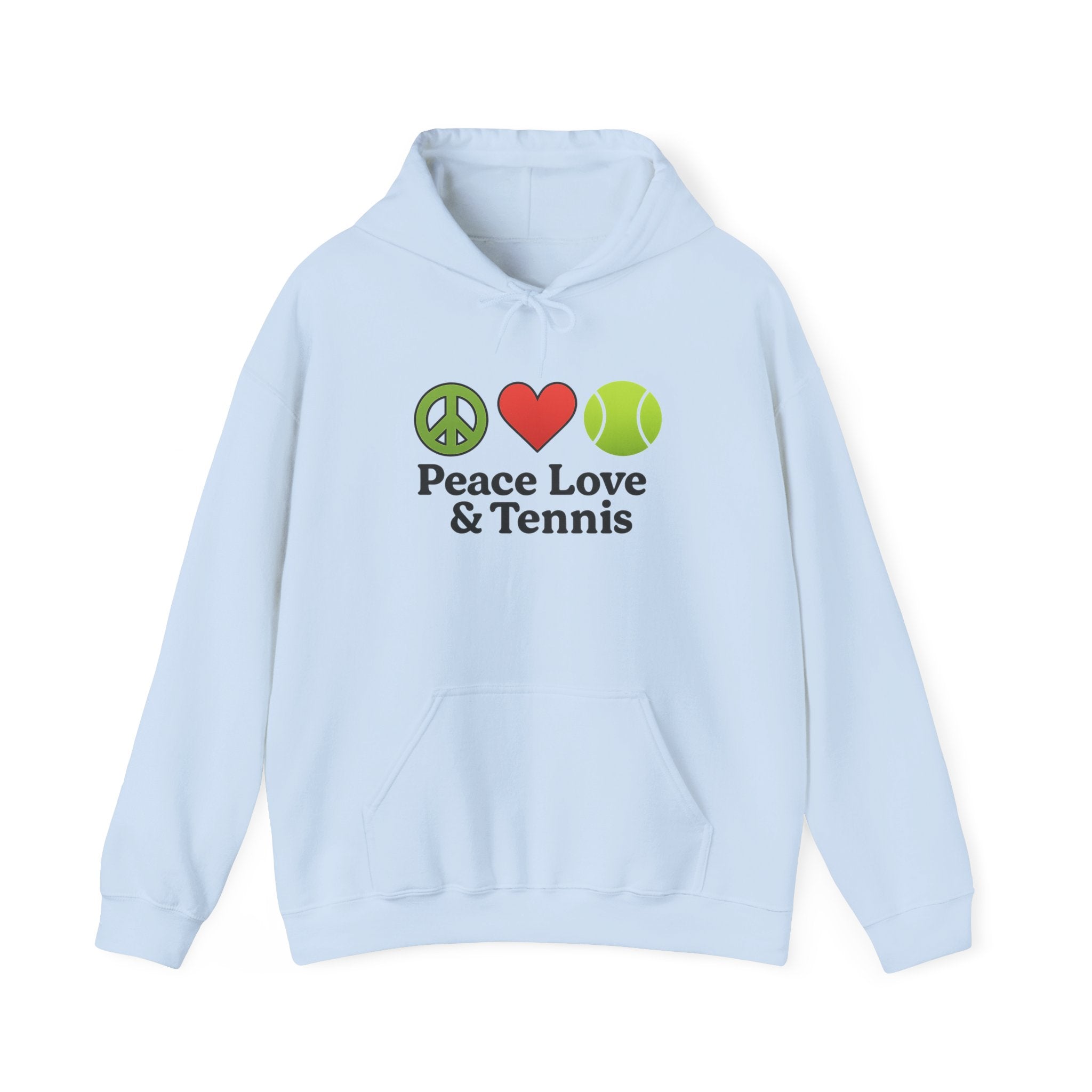 Peace Love & Tennis Hoodie