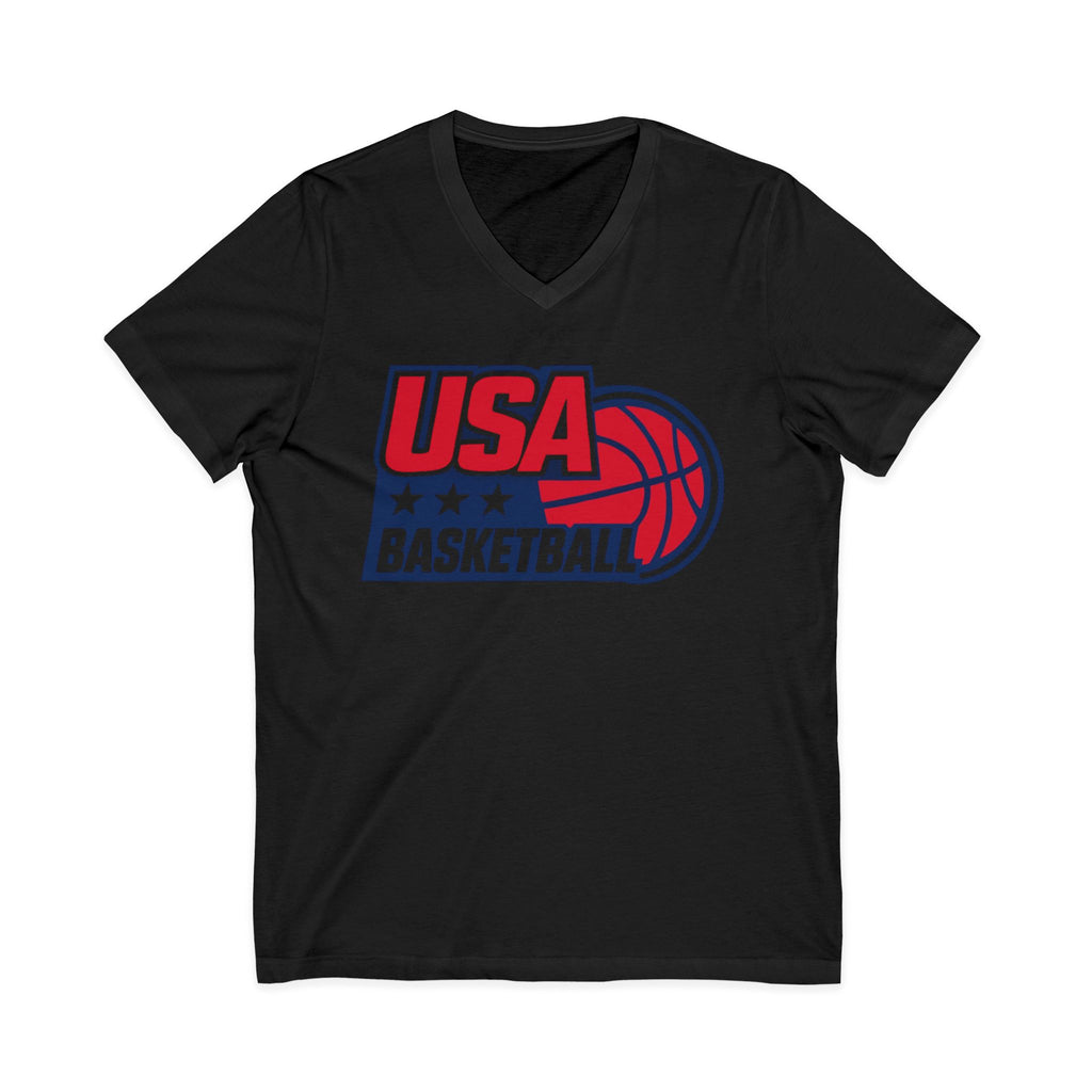 USA Basketball  V-Neck Tee