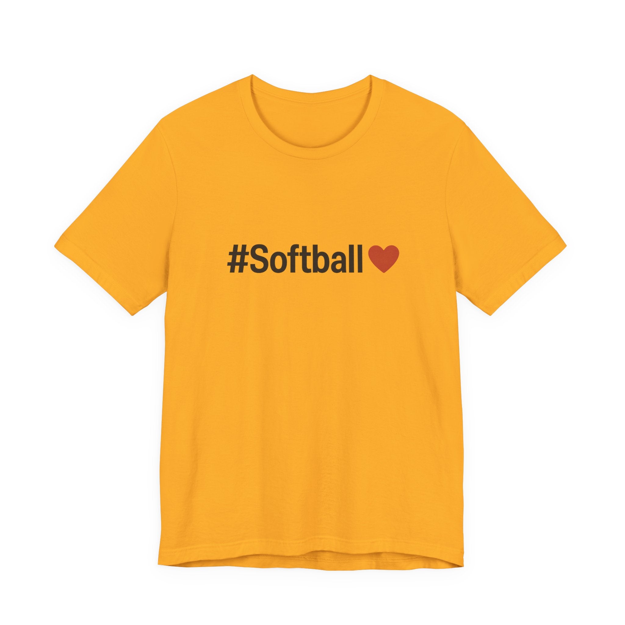 Softball Love Tee - Unisex Jersey Short Sleeve Shirt