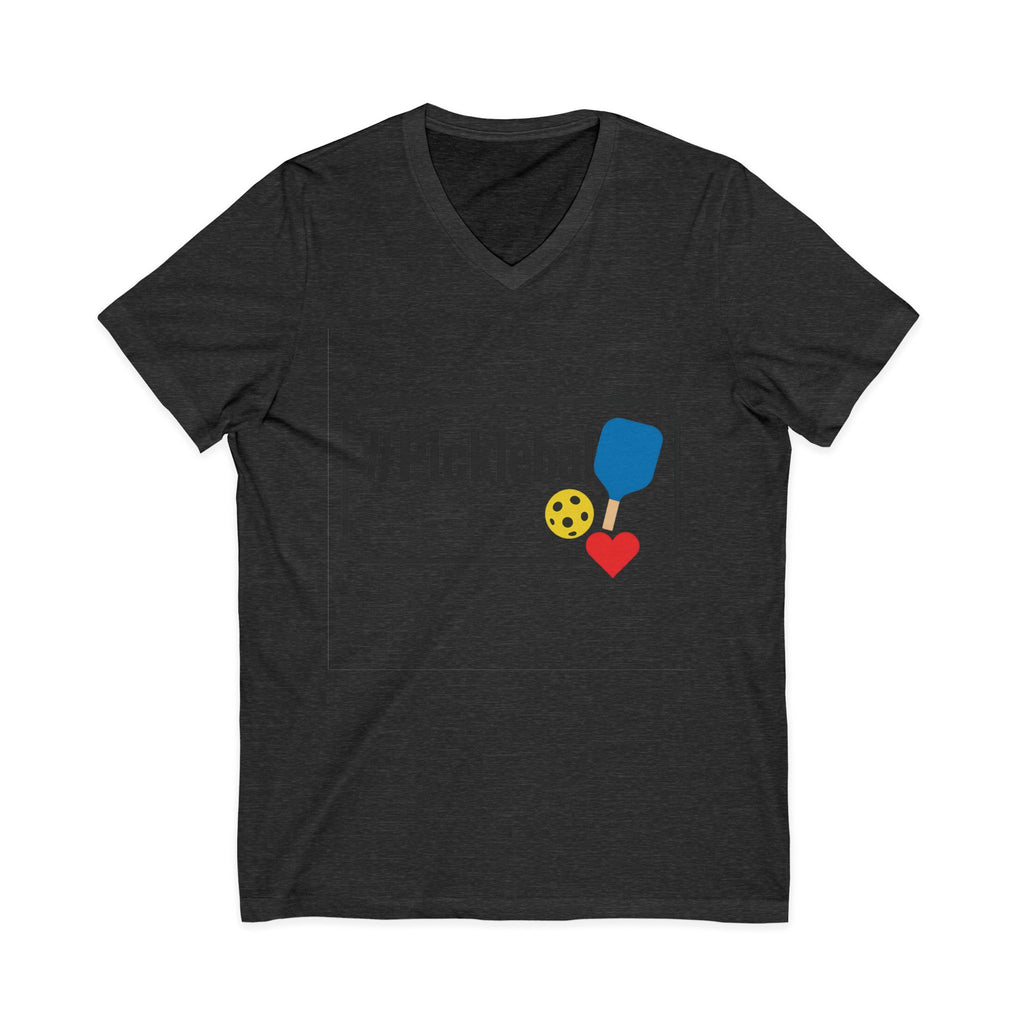 Pickleball V-Neck Tee for Fun Lovers