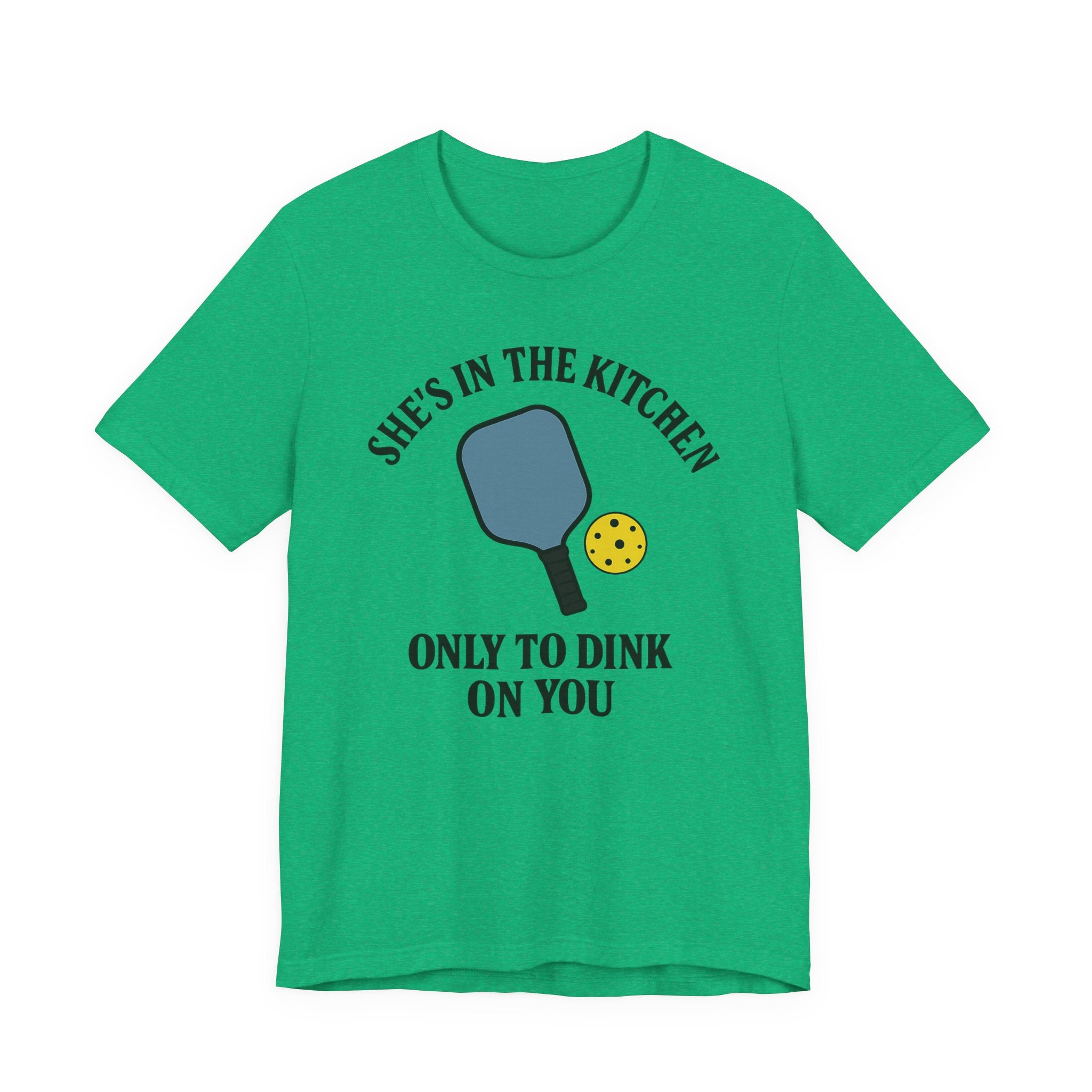 She's In The Kitchen Pickleball Unisex Tee