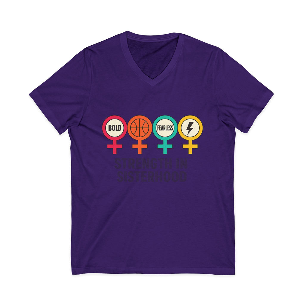 Sisterhood Strength V-Neck Tee