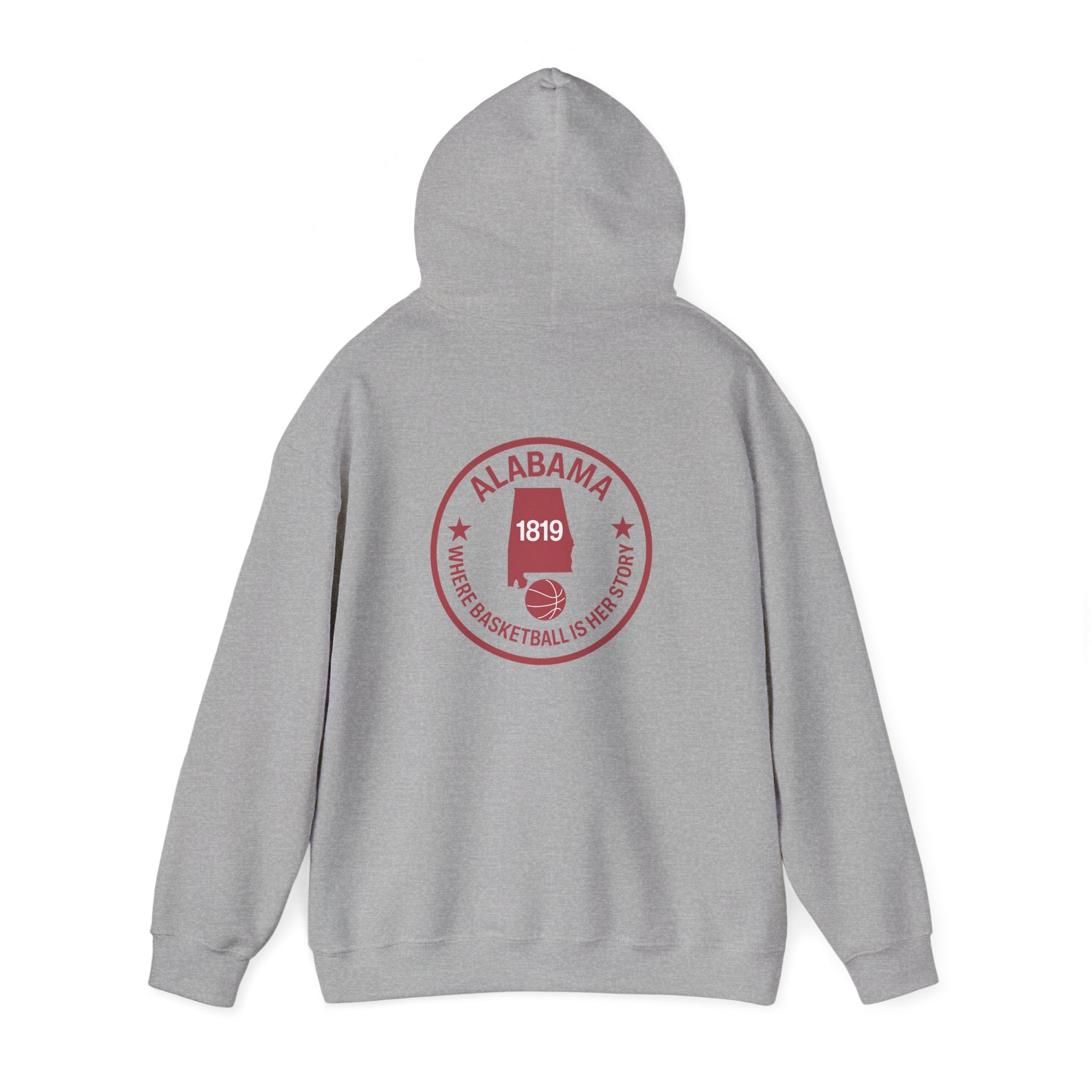 Alabama Basketball Circle Logo Hoodie — '1819' University Sports Pullover