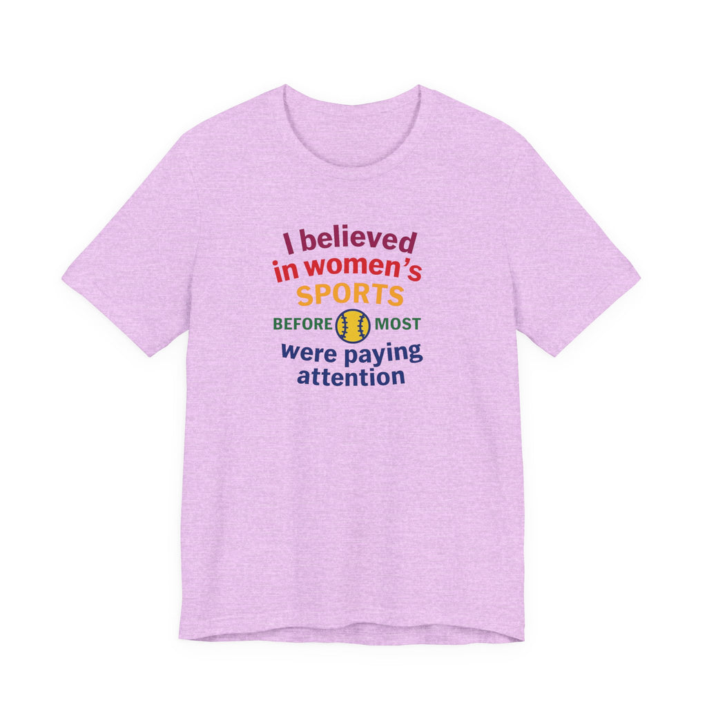 Celebrate Women's Sports Unisex Tee