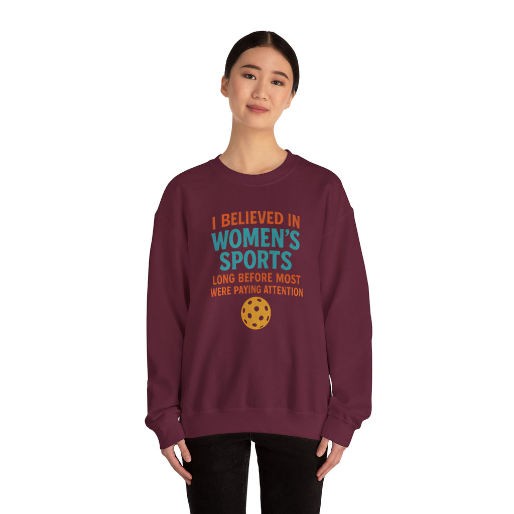 Women's Sports Advocacy Sweatshirt