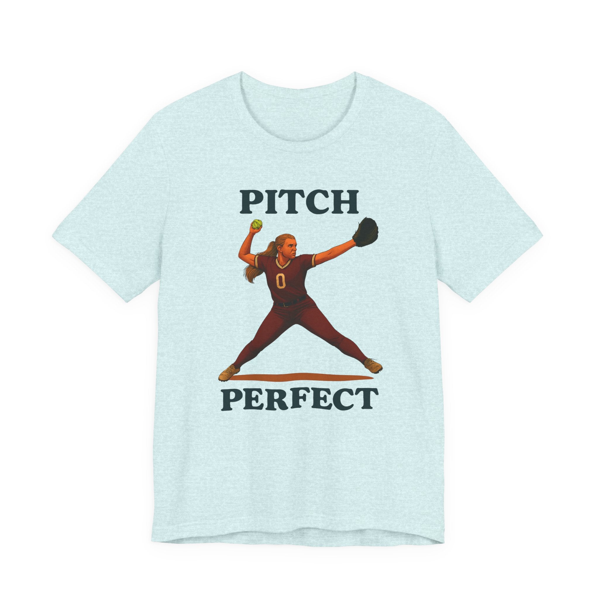 Pitch Perfect Softball Tee, Unisex Jersey T-Shirt