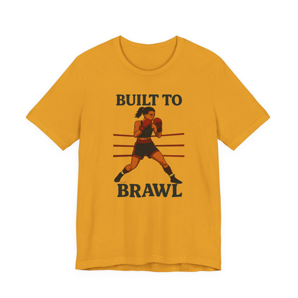 Boxer Built to Brawl Unisex Tee