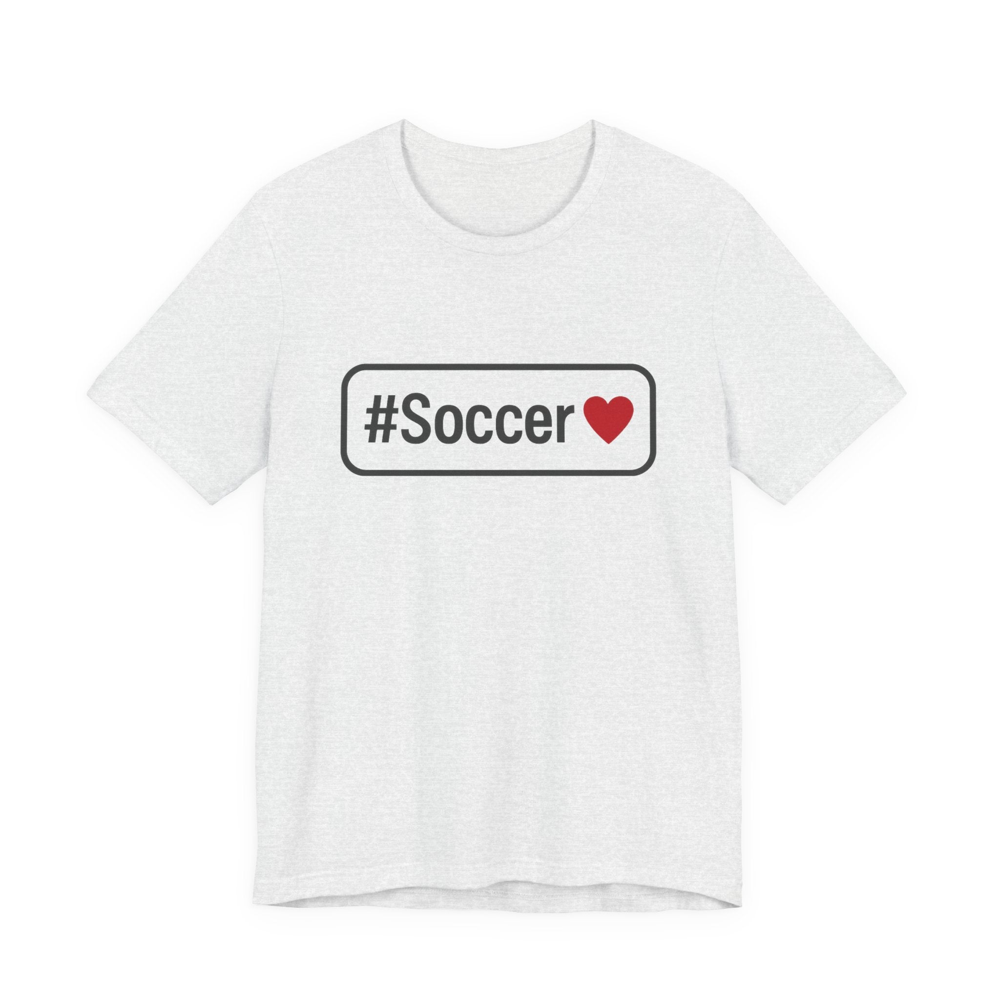 #Soccer Love Unisex Tee – Perfect for Fans