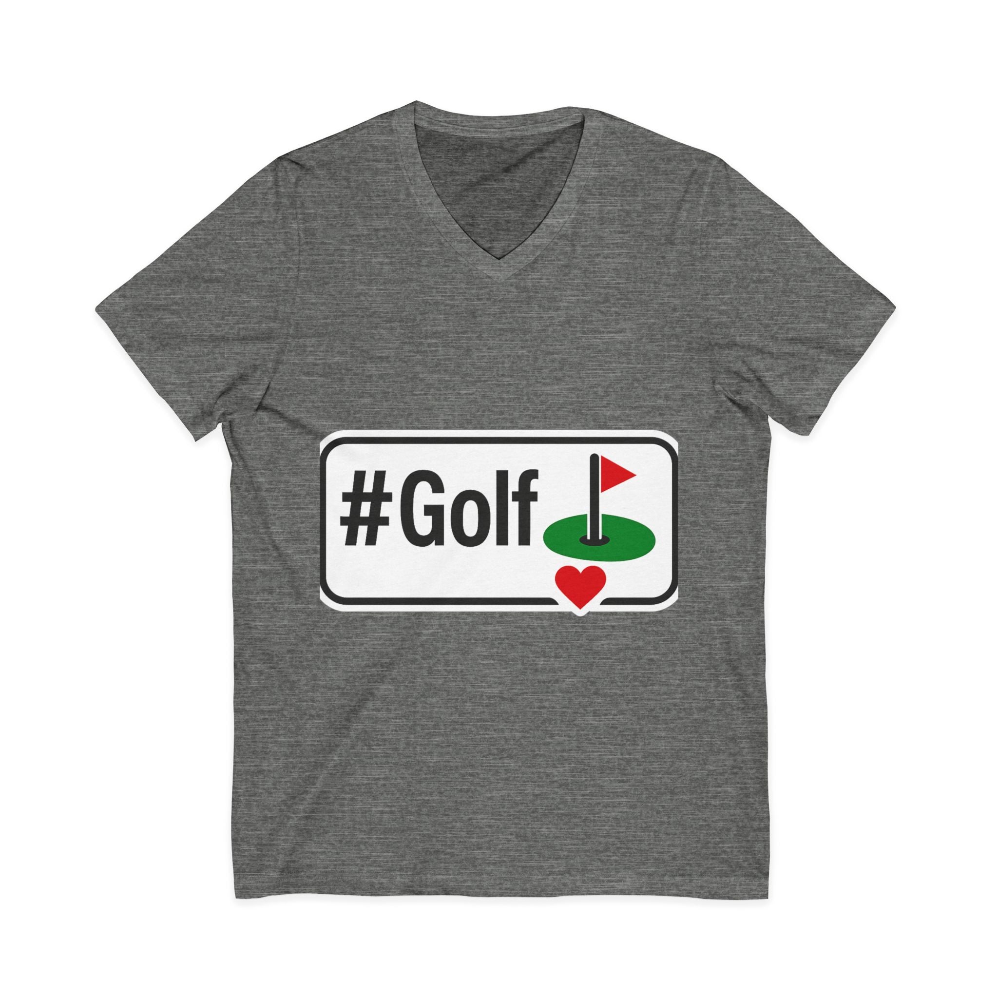 Golf Enthusiast V-Neck Tee