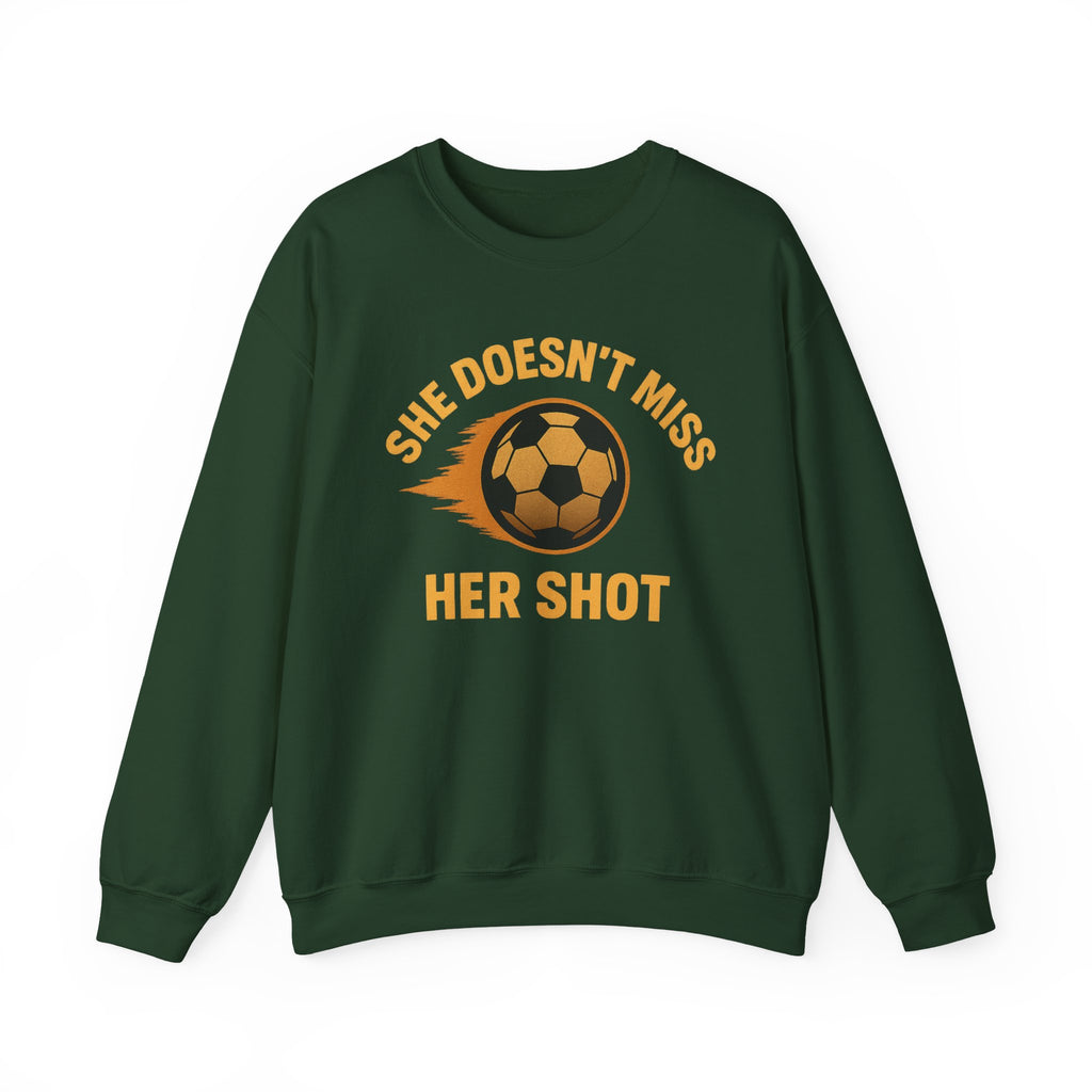 She Doesn't Miss Her Short Sweatshirt, Unisex Crewneck