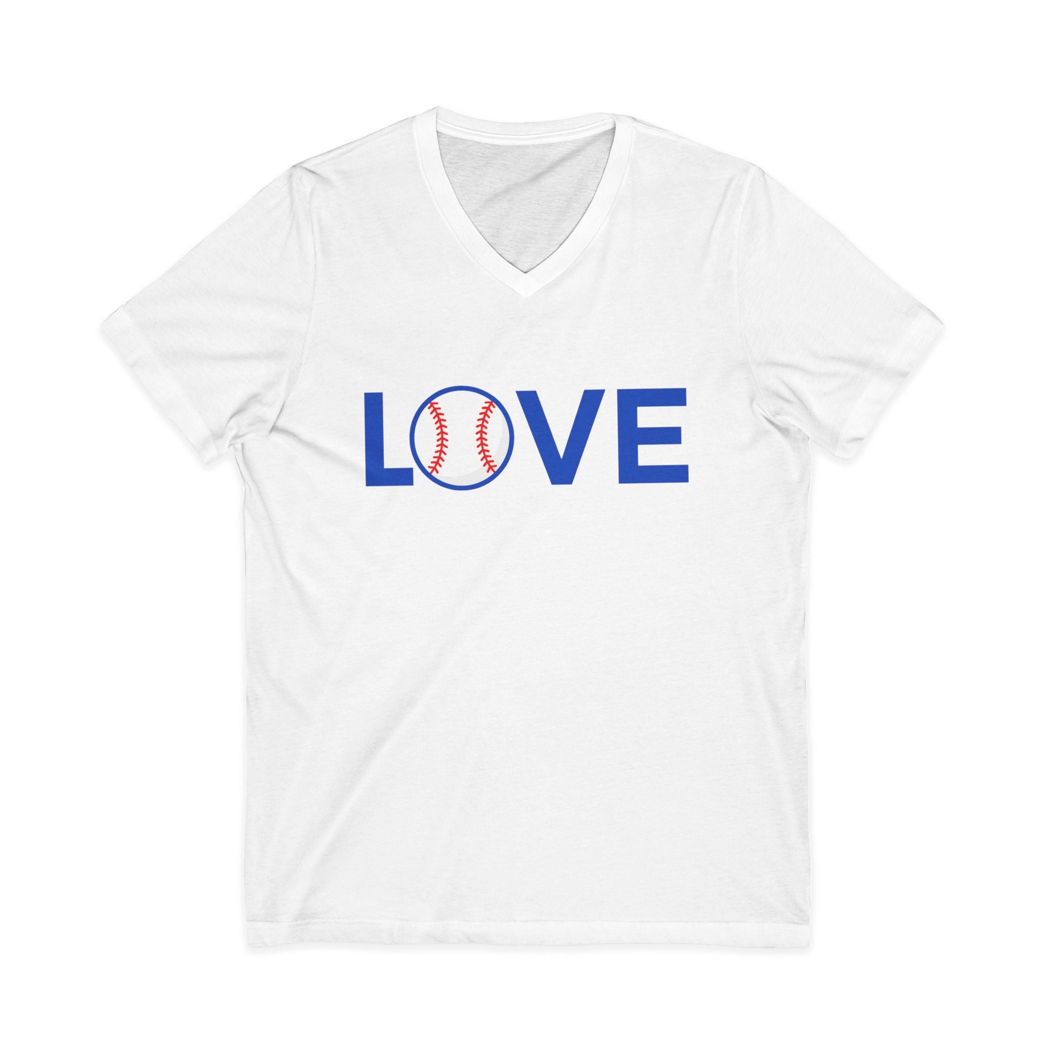 Baseball Love V-Neck Tee