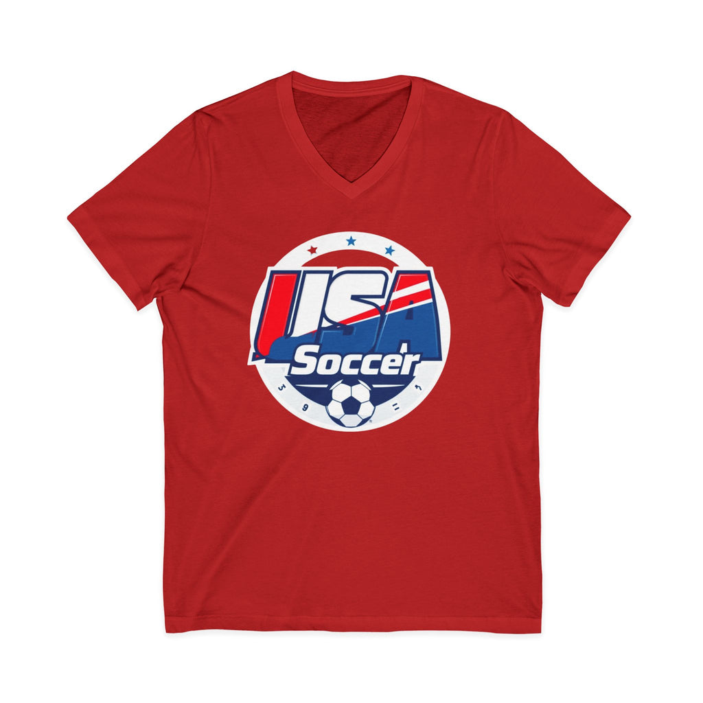 USA Soccer V-Neck T-Shirt