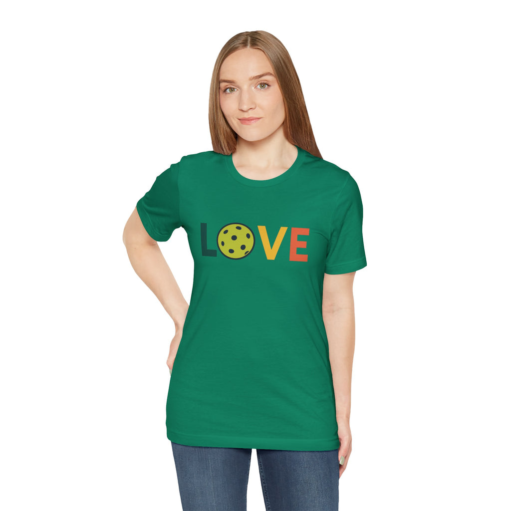 Pickleball Love Tee | Unisex Jersey Short Sleeve Shirt