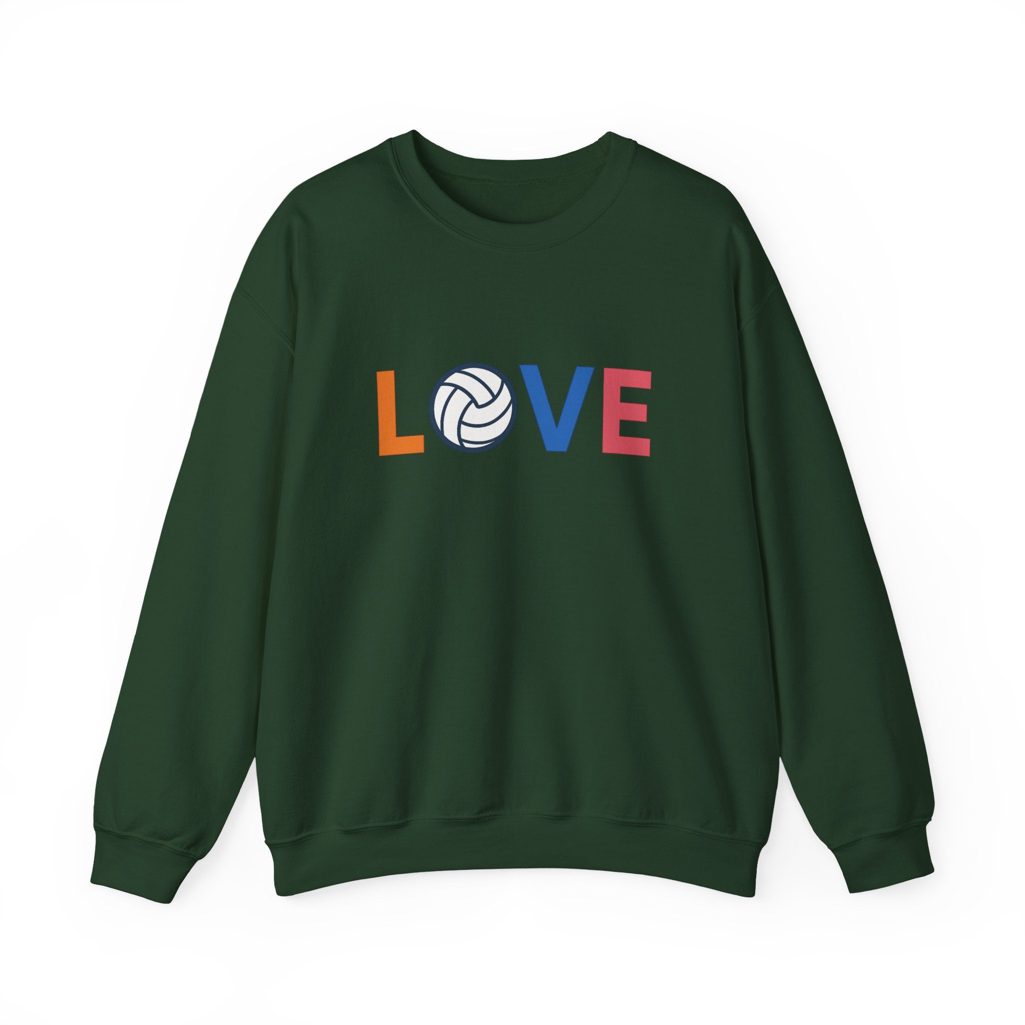 Volleyball Love Sweatshirt - Cozy Unisex Crewneck