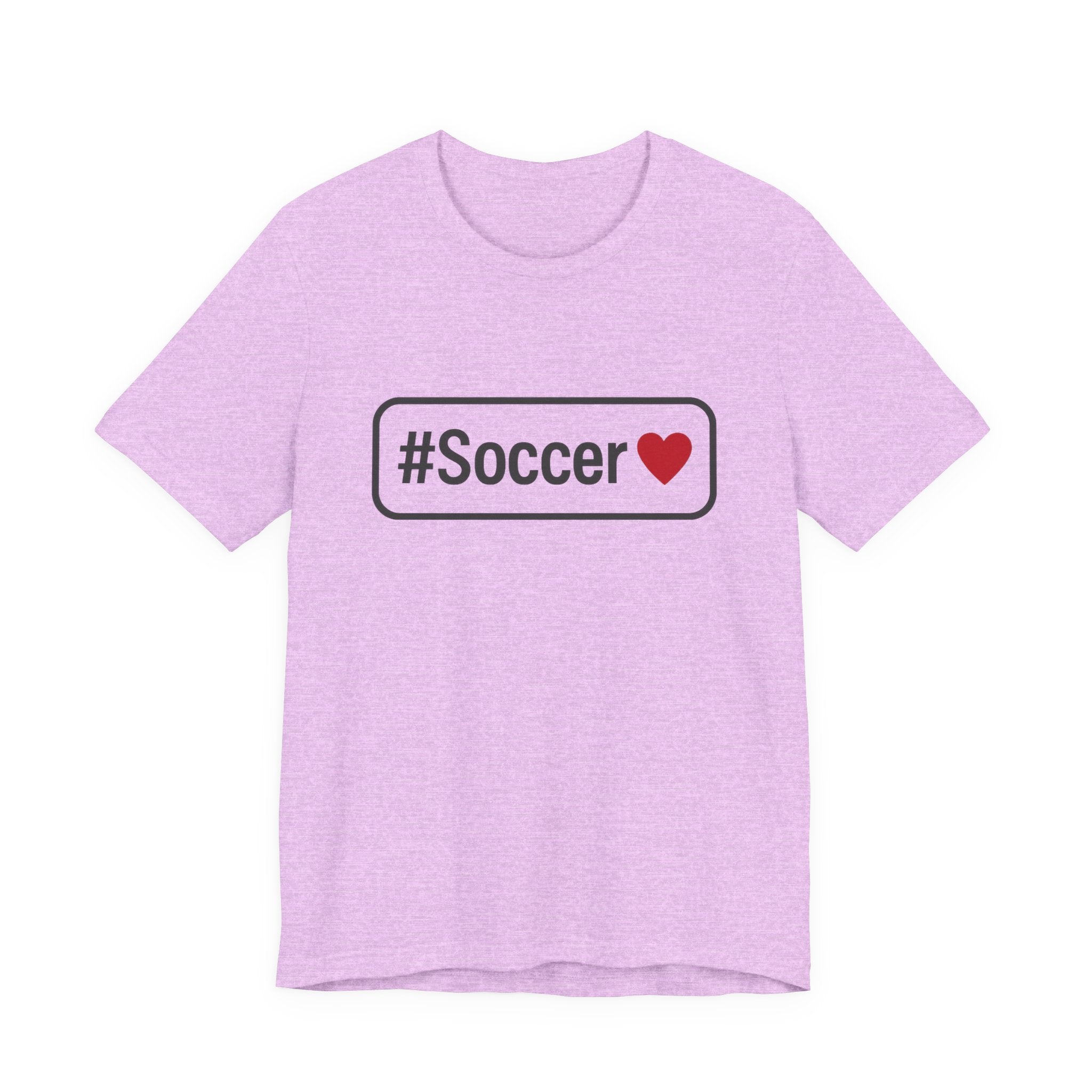 #Soccer Love Unisex Tee – Perfect for Fans
