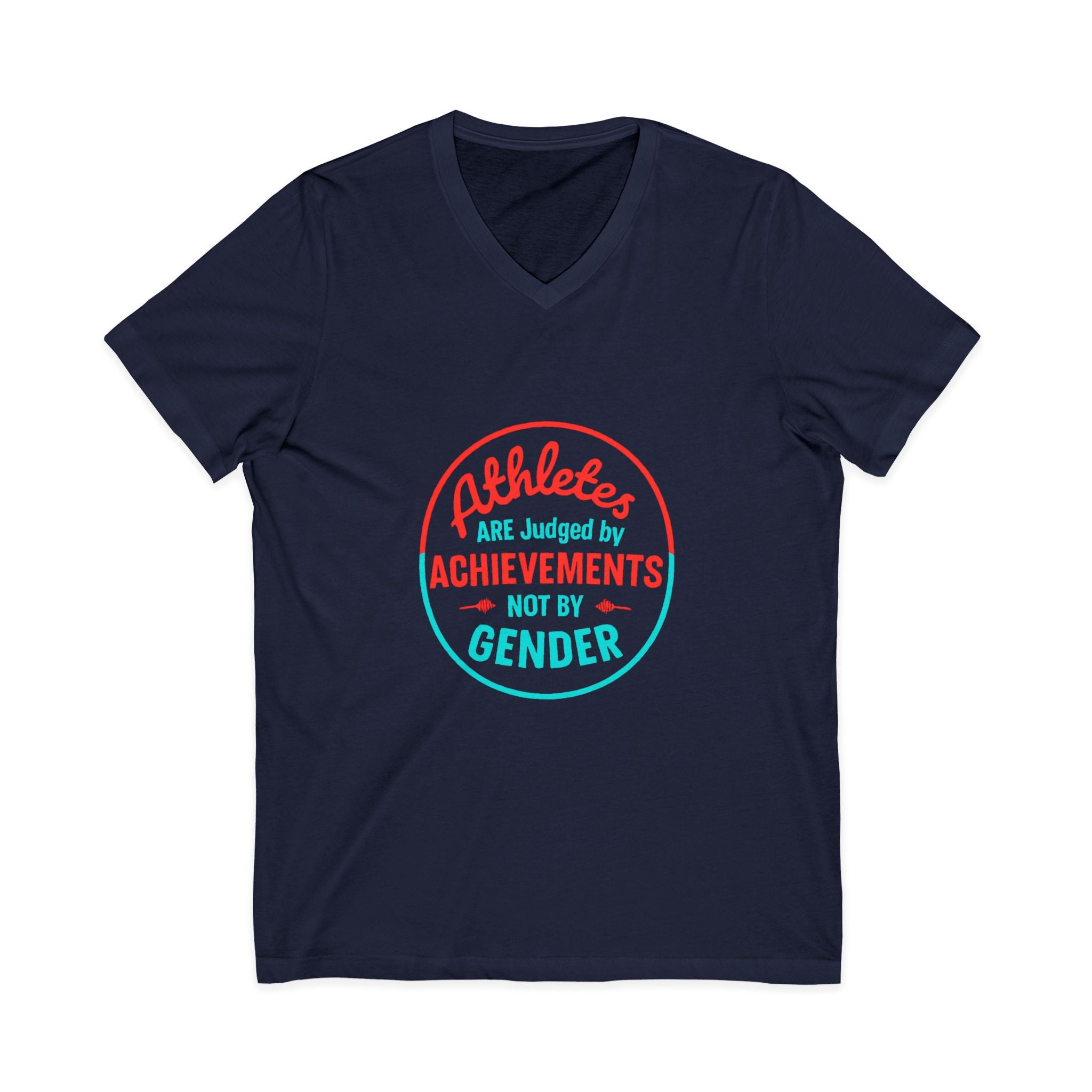 Athletes Are Judged V-Neck Tee