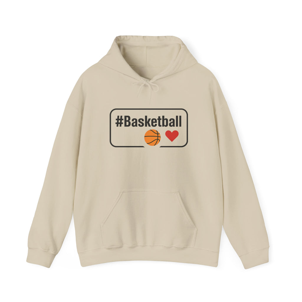 Basketball Lover's Hoodie - #Basketball  Unisex Heavy Blend Sweatshirt