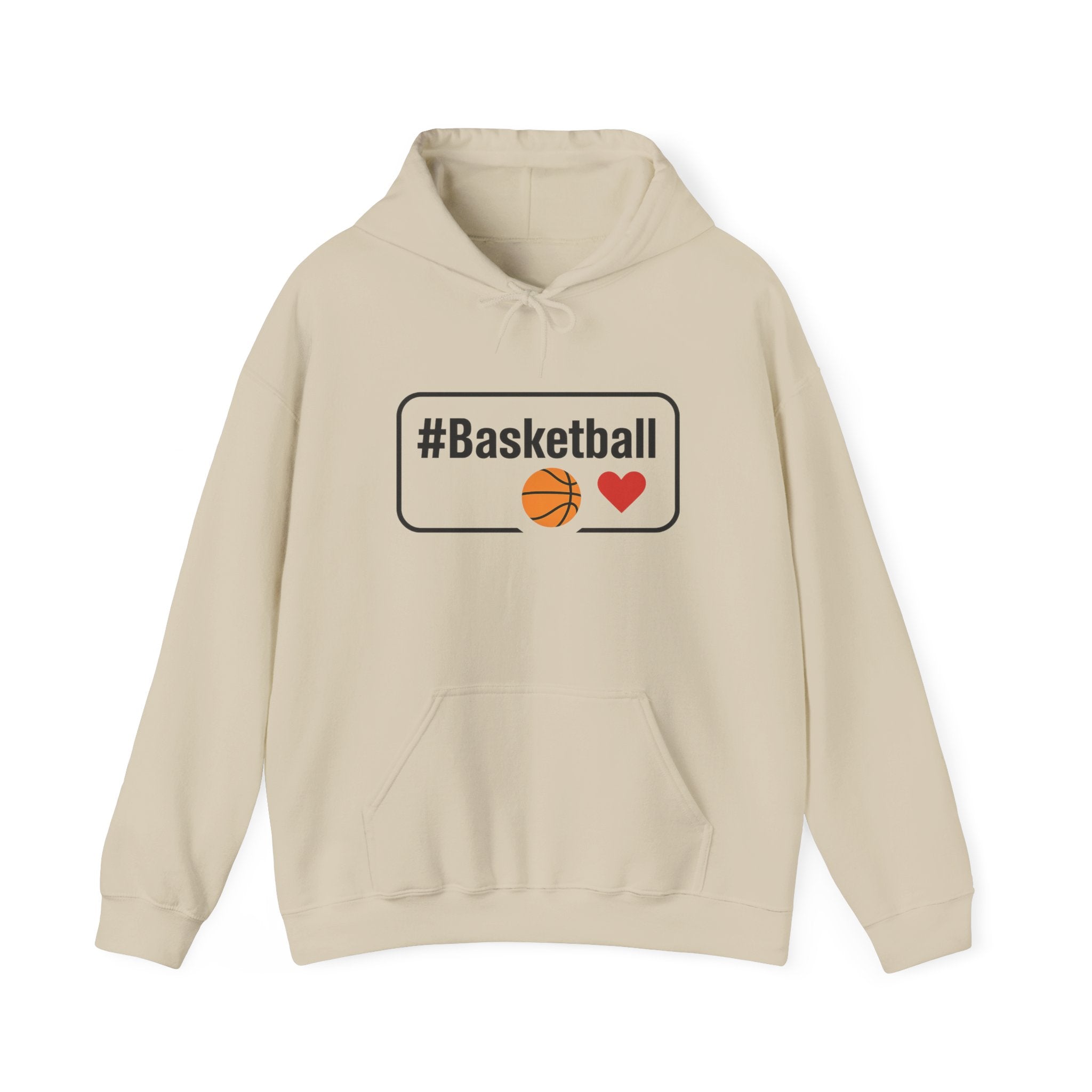 Basketball Lover's Hoodie - #Basketball  Unisex Heavy Blend Sweatshirt