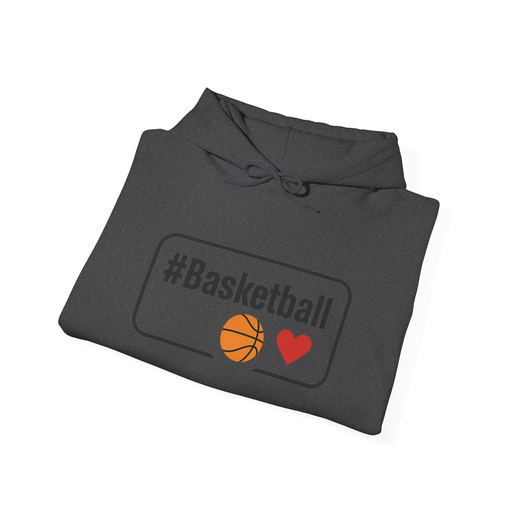 Basketball Lover's Hoodie - #Basketball  Unisex Heavy Blend Sweatshirt