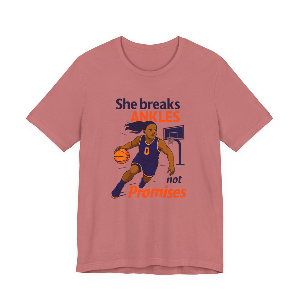 Women's Sports Support Tee - She Breaks Ankle Women's Sports