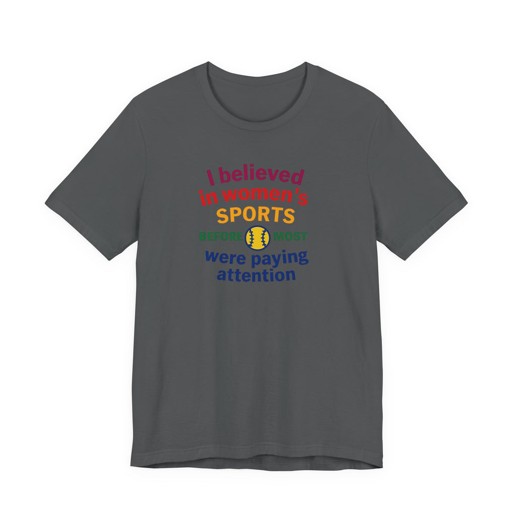 Celebrate Women's Sports Unisex Tee