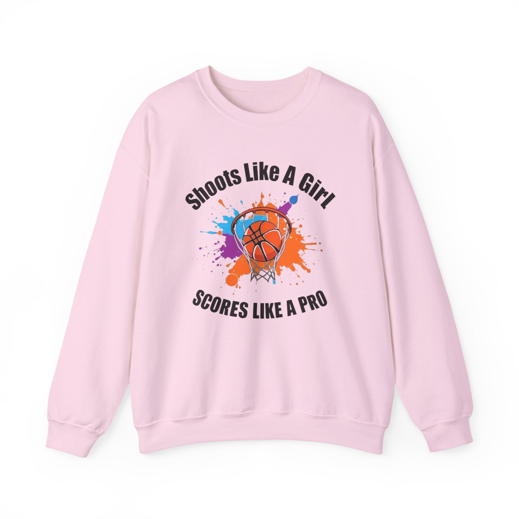 Empowering Basketball Sweatshirt for Girls