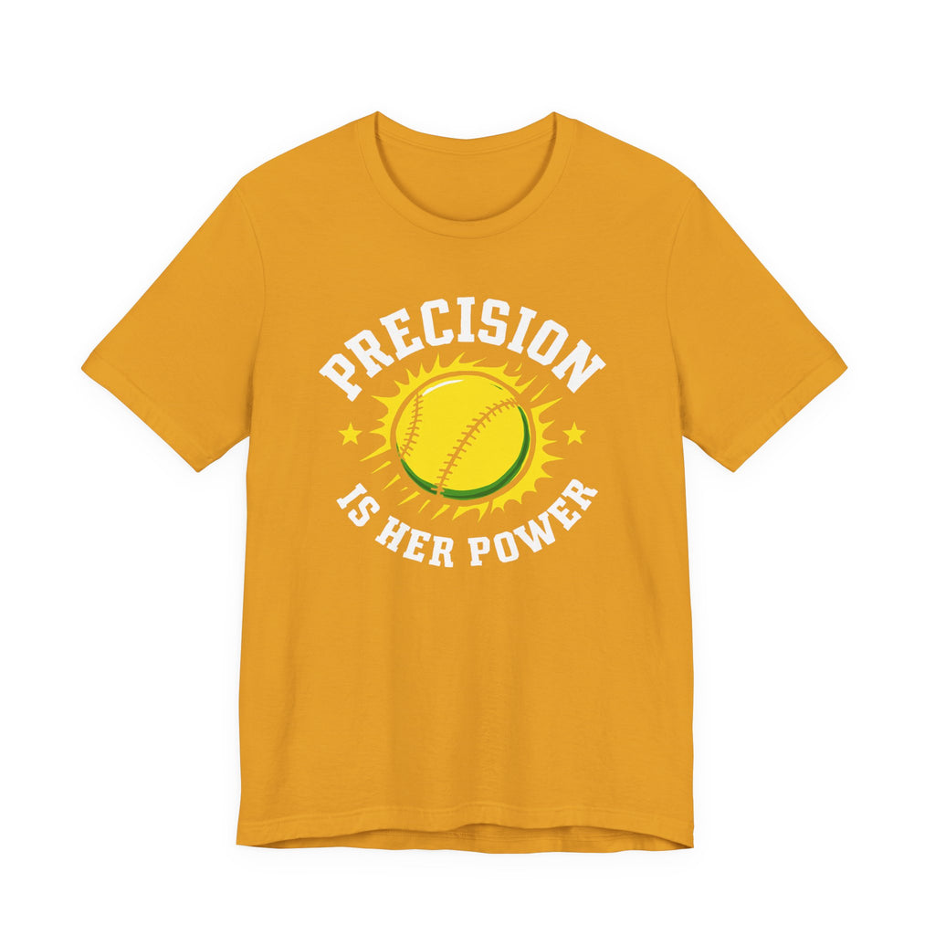 Softball Empowerment Tee - Precision is Her Power